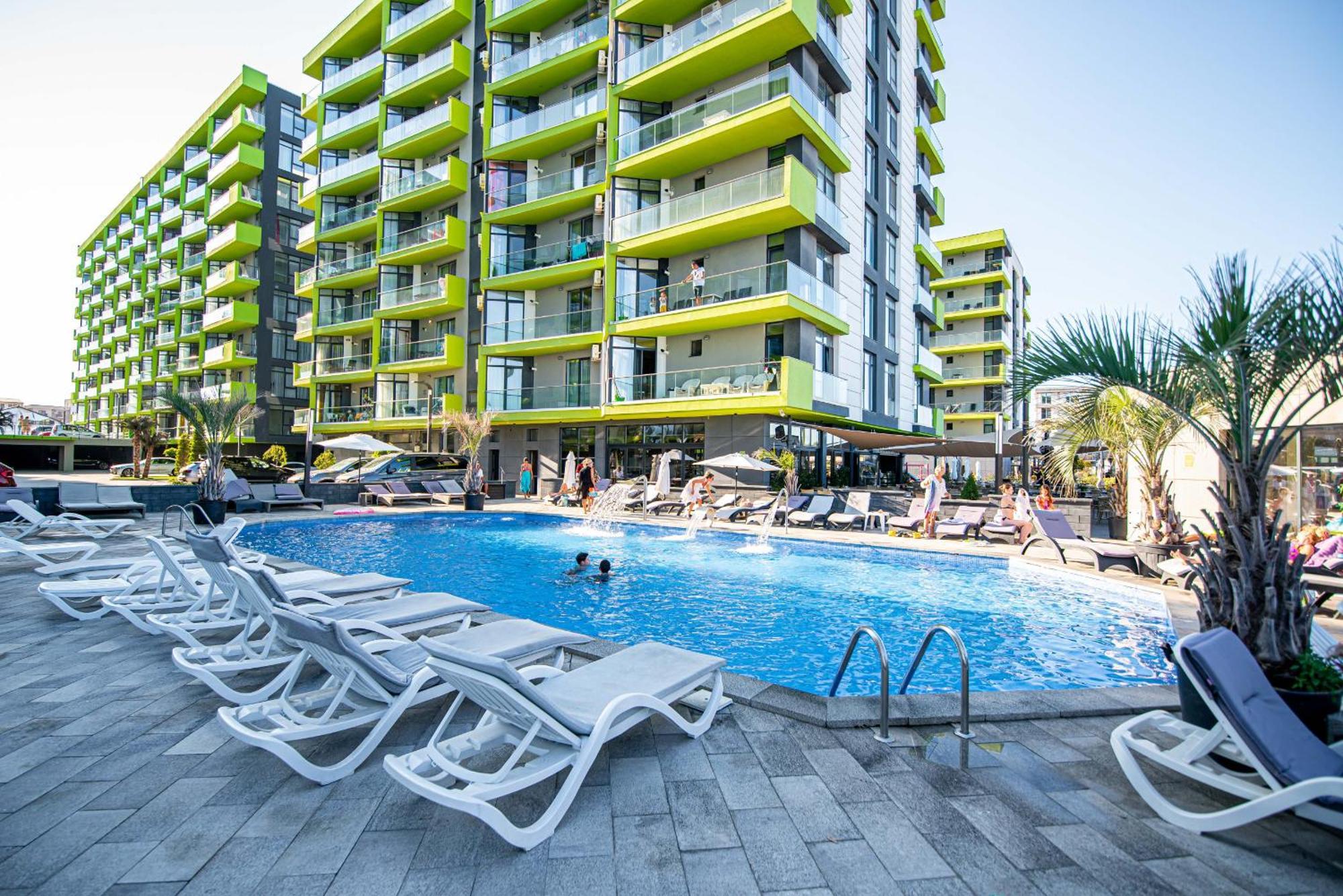 Andreas - Pool & Spa Beach Resort Năvodari Eksteriør billede